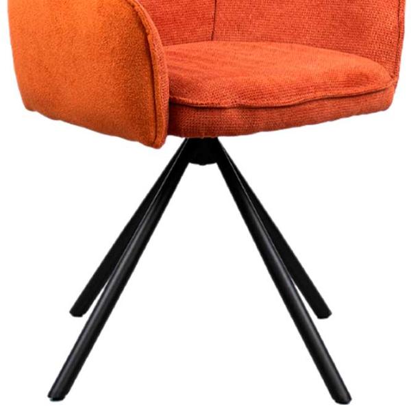 Scaun de bucătărie DecoPrim Sienna Stofă/ Red  photo 4 Scaun de bucătărie DecoPrim Sienna Stofă/ Red  photo 4