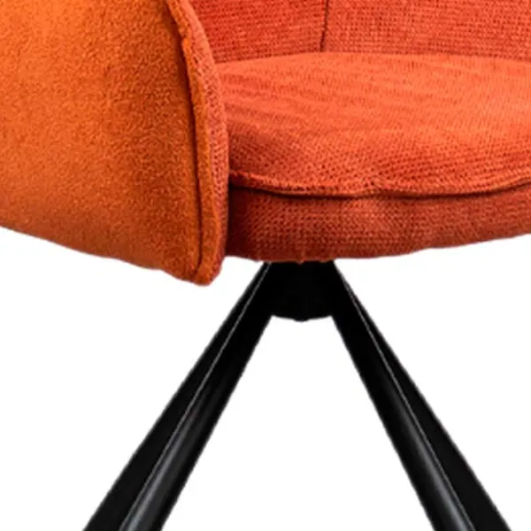 Scaun de bucătărie DecoPrim Sienna Stofă/ Red  photo 5 Scaun de bucătărie DecoPrim Sienna Stofă/ Red  photo 5