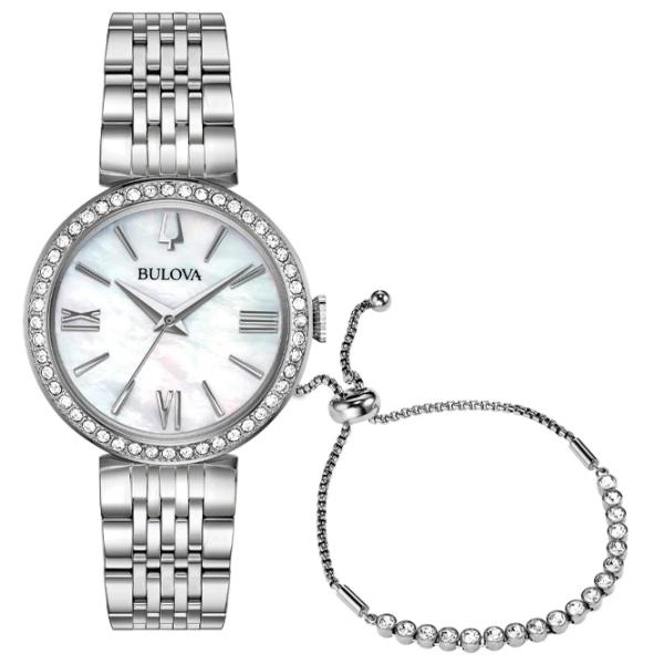 Наручные часы для женщин Bulova 96X153 SET Кварцевый / 30 мм photo 2 Наручные часы для женщин Bulova 96X153 SET Кварцевый / 30 мм photo 2