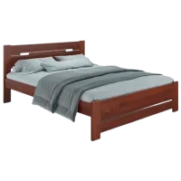 Кровать KLEN Selena 140 x 200 см / Дерево / Wallnut