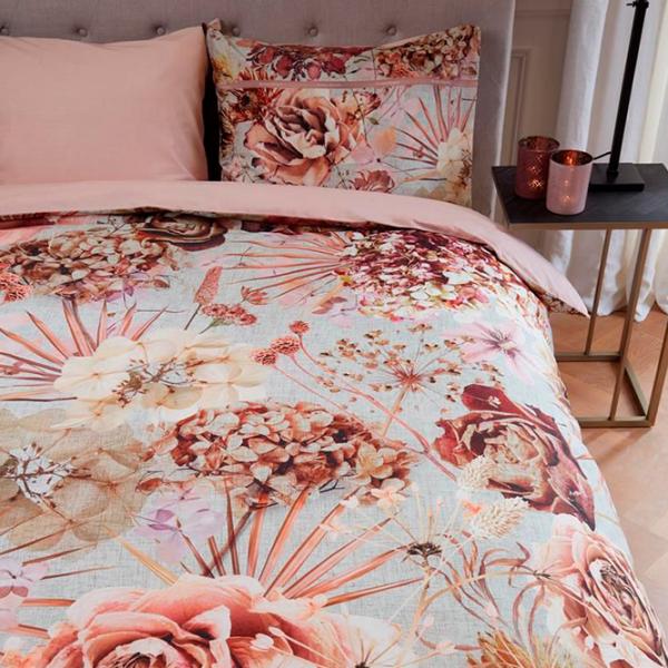 Lenjerie de pat Riviera Maison Faded Flower Bumbac photo 2 Lenjerie de pat Riviera Maison Faded Flower Bumbac photo 2