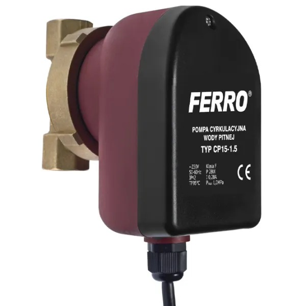 Циркуляционный насос Ferro CP 15-1.5  / Красный photo 1