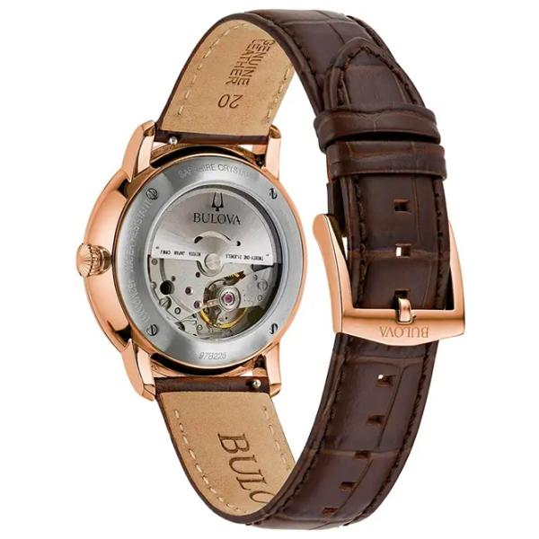 Ceas de mână pentru bărbați Bulova 97B225 Mecanic / 39 mm photo 5 Ceas de mână pentru bărbați Bulova 97B225 Mecanic / 39 mm photo 5