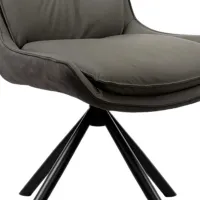Scaun de bucătărie DecoPrim Davis Piele/ Gray photo 2