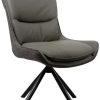Scaun de bucătărie DecoPrim Davis Piele/ Gray photo 4