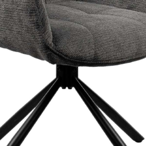 Scaun de bucătărie DecoPrim FLORA Stofă/ Gray  photo 5