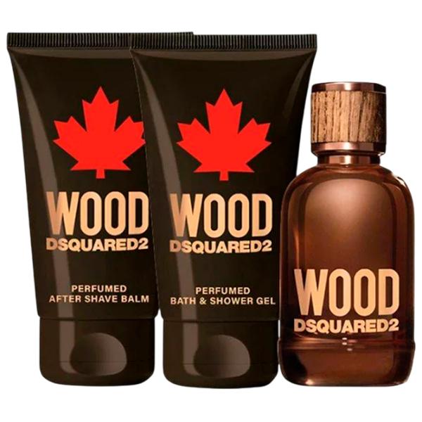 Парфюмерный набор для мужчин Dsquared2 Wood Pour Homme Туалетная вода / Древесный photo 2 Парфюмерный набор для мужчин Dsquared2 Wood Pour Homme Туалетная вода / Древесный photo 2