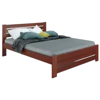 Кровать KLEN Karoline 160 x 200 см / Дерево / Wallnut