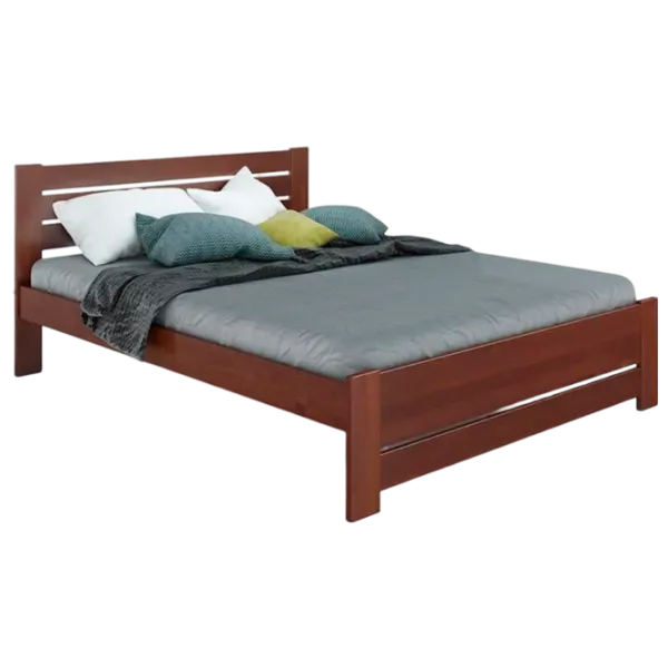 Кровать KLEN Karoline 140 x 200 см / Дерево / Wallnut photo 1 Кровать KLEN Karoline 140 x 200 см / Дерево / Wallnut photo 1