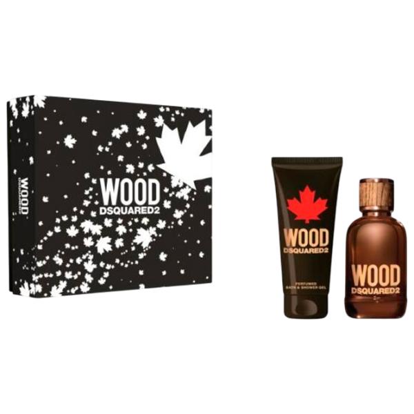 Парфюмерный набор для мужчин Dsquared2 Wood Pour Homme Туалетная вода / Древесный photo 1