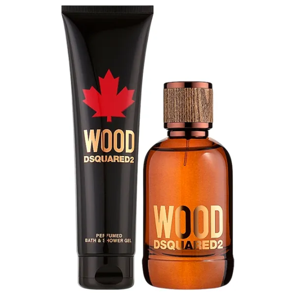 Парфюмерный набор для мужчин Dsquared2 Wood Pour Homme Туалетная вода / Древесный photo 2