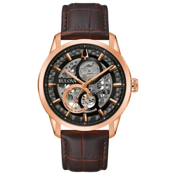 Наручные часы для мужчин Bulova 97A169 Механический / 43 мм photo 1 Наручные часы для мужчин Bulova 97A169 Механический / 43 мм photo 1