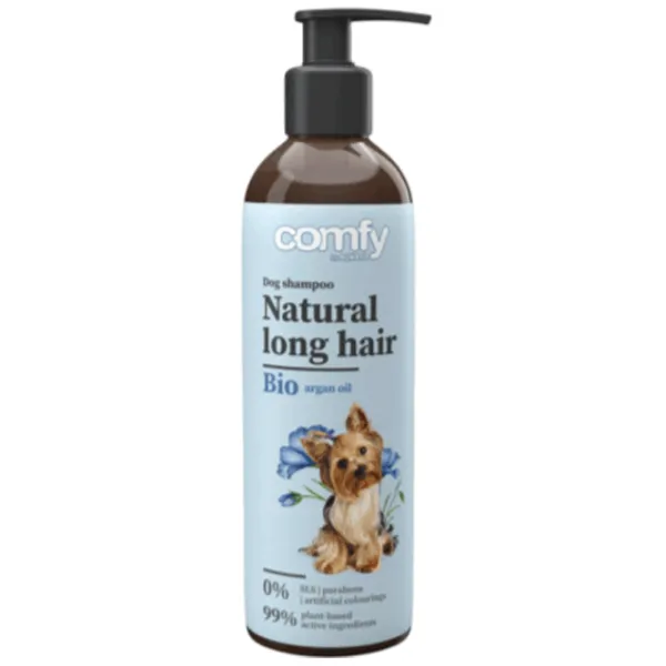 Шампуни и кондиционеры для животных Comfy NATURAL LONG HAIR для собаки / 0.25л photo 1