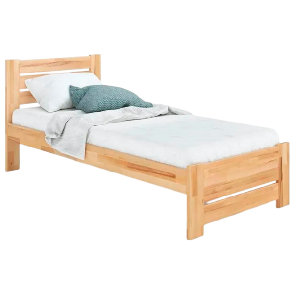 Кровать KLEN Karoline 90 x 200 см / Дерево / Натуральный photo 1