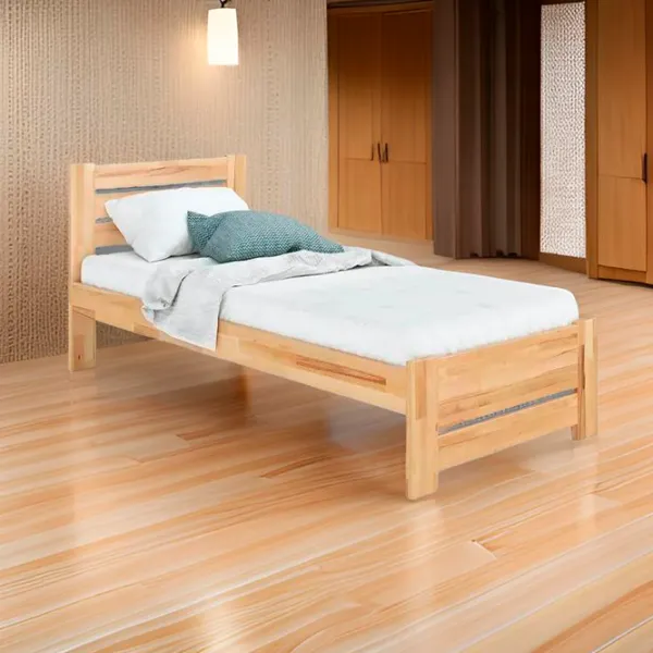 Кровать KLEN Karoline 90 x 200 см / Дерево / Натуральный photo 4