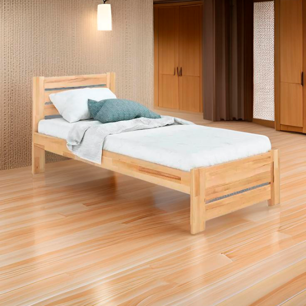 Кровать KLEN Karoline 90 x 200 см / Дерево / Натуральный photo 4