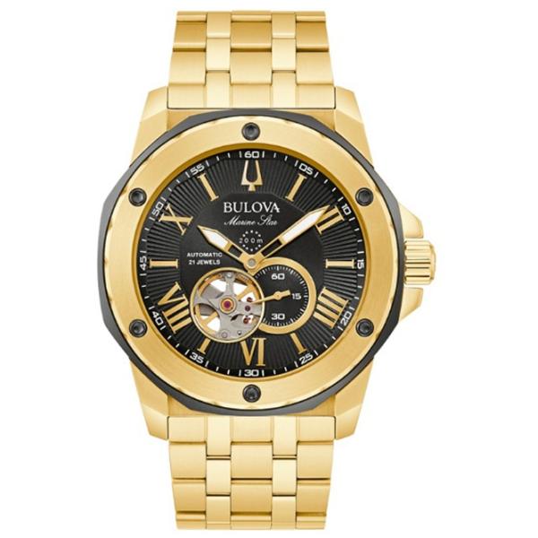 Ceas de mână pentru bărbați Bulova 98A273 Mecanic / 45 mm photo 1