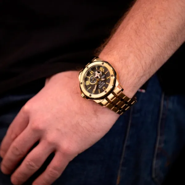 Ceas de mână pentru bărbați Bulova 98A273 Mecanic / 45 mm photo 2