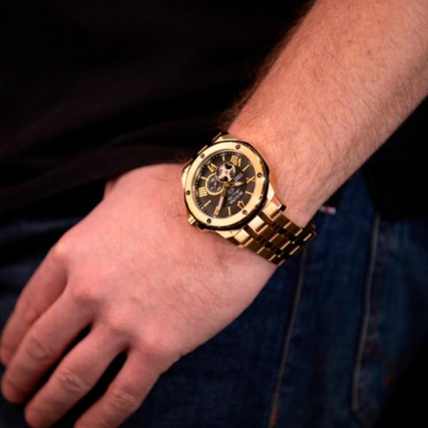 Ceas de mână pentru bărbați Bulova 98A273 Mecanic / 45 mm photo 2