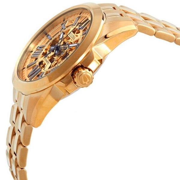 Ceas de mână pentru bărbați Bulova 97A162 Mecanic / 43 mm photo 2 Ceas de mână pentru bărbați Bulova 97A162 Mecanic / 43 mm photo 2