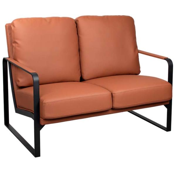 Canapea DecoPrim Marta (1214058) ECO Piele / Brown photo 1 Canapea DecoPrim Marta (1214058) ECO Piele / Brown photo 1
