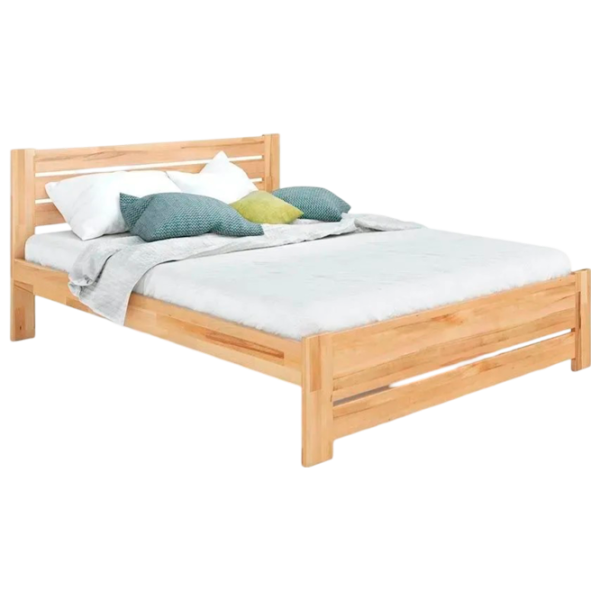 Кровать KLEN Karoline 160 x 200 см / Дерево / Натуральный photo 1 Кровать KLEN Karoline 160 x 200 см / Дерево / Натуральный photo 1