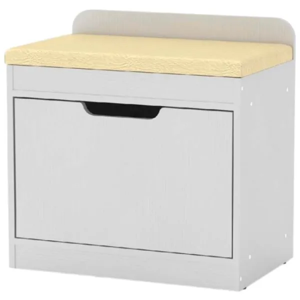 Dulap pentru încălțăminte KompaniT ТО-8 60 x 60 x 38 /White /White photo 1