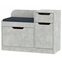 Dulap pentru încălțăminte KompaniT ТО-12 66 x 90 x 38 /Gray /Gray