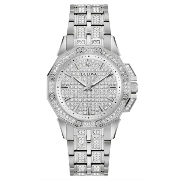 Наручные часы для женщин Bulova 96L305 Кварцевый / 34 мм photo 1 Наручные часы для женщин Bulova 96L305 Кварцевый / 34 мм photo 1