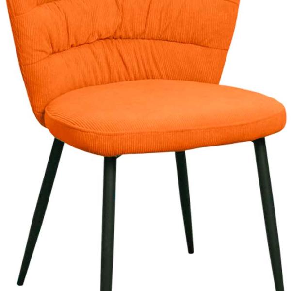 Кухонный стул DecoPrim Escada Вельвет/ Оранжевый  photo 3 Кухонный стул DecoPrim Escada Вельвет/ Оранжевый  photo 3