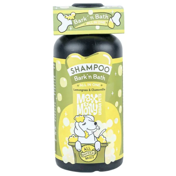 Шампуни и кондиционеры для животных Max & Molly All in One Bark’n Bath для собаки / 0.25л photo 1