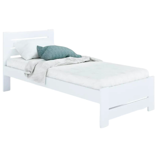 Кровать KLEN Karoline 90 x 200 см / Дерево / Белый photo 1 Кровать KLEN Karoline 90 x 200 см / Дерево / Белый photo 1