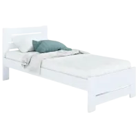 Кровать KLEN Karoline 90 x 200 см / Дерево / Белый
