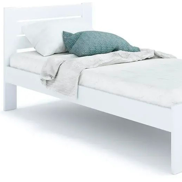 Кровать KLEN Karoline 90 x 200 см / Дерево / Белый photo 2 Кровать KLEN Karoline 90 x 200 см / Дерево / Белый photo 2