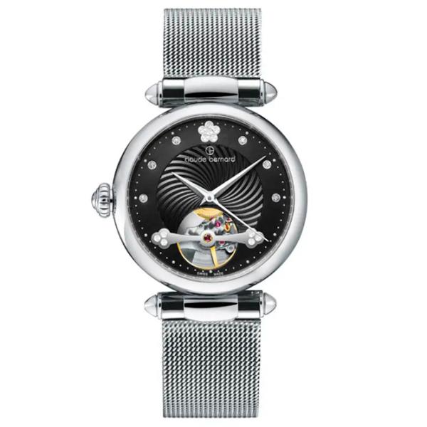 Ceas de mână pentru femei Claude Bernard 85022-3M-NPN Mecanic / 34 mm photo 1 Ceas de mână pentru femei Claude Bernard 85022-3M-NPN Mecanic / 34 mm photo 1