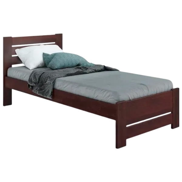 Кровать KLEN Karoline 90 x 200 см / Дерево / Венге photo 1 Кровать KLEN Karoline 90 x 200 см / Дерево / Венге photo 1