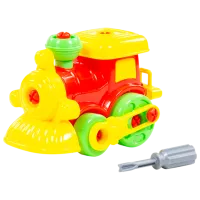 Конструктор POLESIE R30/42 Поезд/ Разноцветный