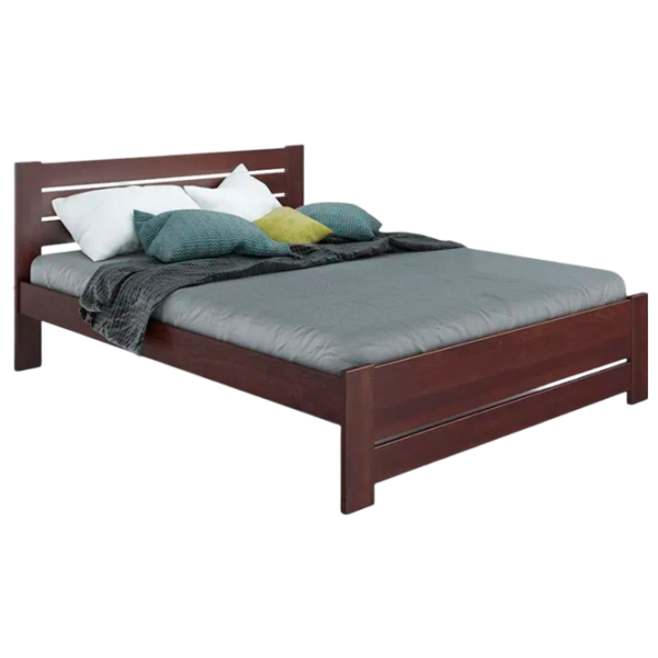 Кровать KLEN Karoline 140 x 200 см / Дерево / Венге photo 1 Кровать KLEN Karoline 140 x 200 см / Дерево / Венге photo 1