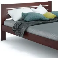 Кровать KLEN Karoline 140 x 200 см / Дерево / Венге photo 2