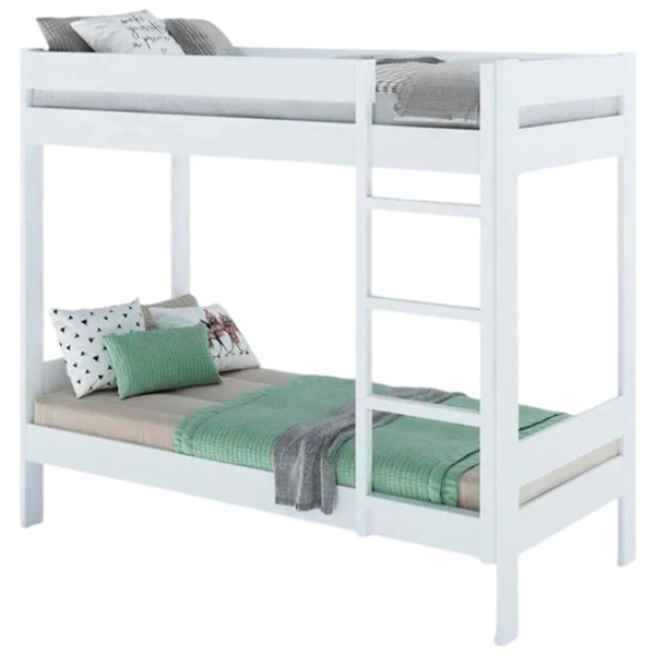 Кровать KLEN Double 90 x 200 см / Дерево / Белый photo 1 Кровать KLEN Double 90 x 200 см / Дерево / Белый photo 1