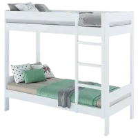 Кровать KLEN Double 90 x 200 см / Дерево / Белый