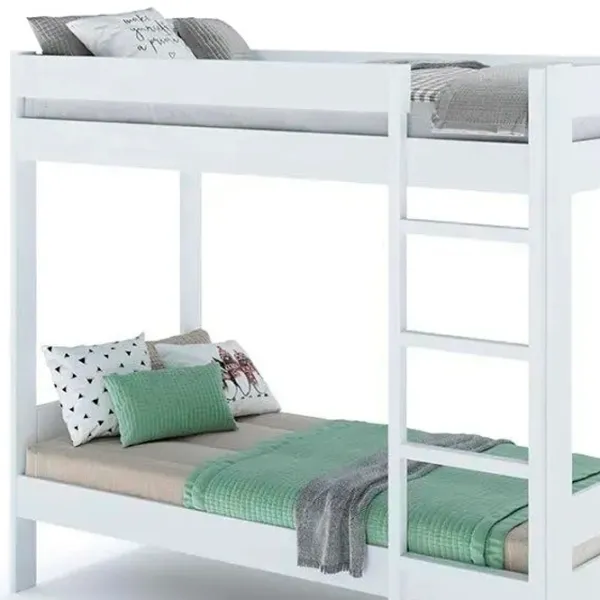 Кровать KLEN Double 90 x 200 см / Дерево / Белый photo 2 Кровать KLEN Double 90 x 200 см / Дерево / Белый photo 2