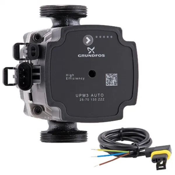Циркуляционный насос Grundfos UPM3 AUTO 15-70  / Черный photo 1