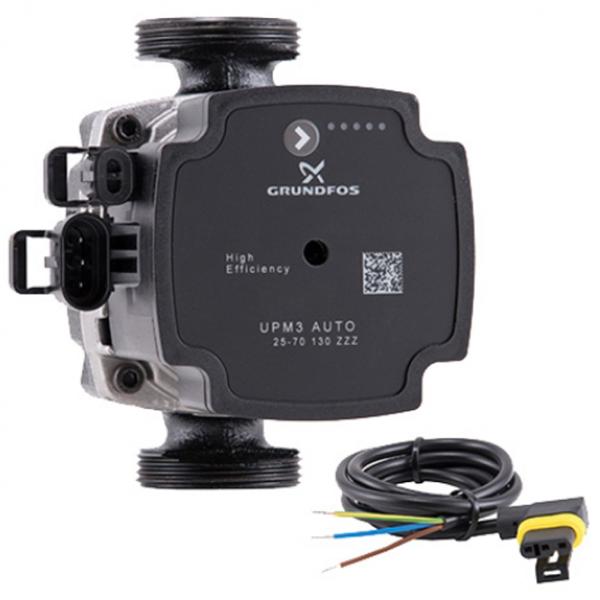 Циркуляционный насос Grundfos UPM3 AUTO 15-70  / Черный photo 1