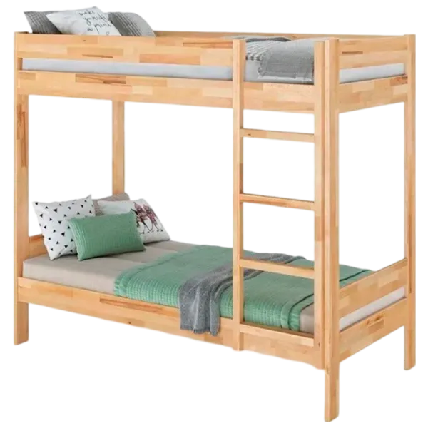 Кровать KLEN Double 90 x 200 см / Дерево / Натуральный photo 1 Кровать KLEN Double 90 x 200 см / Дерево / Натуральный photo 1