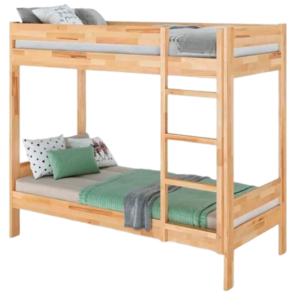 Кровать KLEN Double 90 x 200 см / Дерево / Натуральный photo 1 Кровать KLEN Double 90 x 200 см / Дерево / Натуральный photo 1