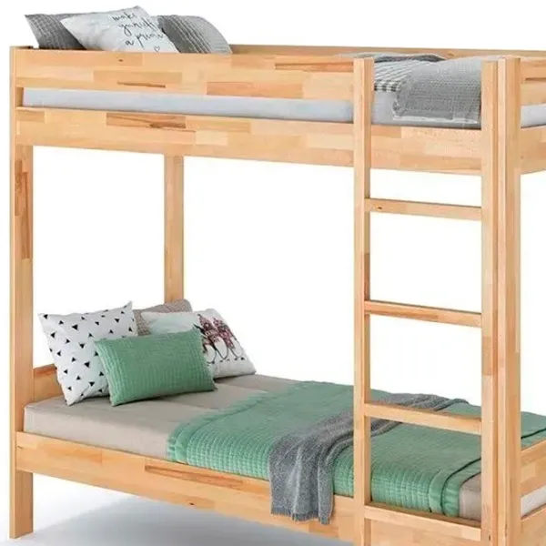 Кровать KLEN Double 90 x 200 см / Дерево / Натуральный photo 2 Кровать KLEN Double 90 x 200 см / Дерево / Натуральный photo 2