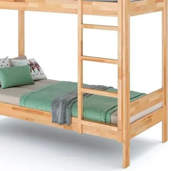 Кровать KLEN Double 90 x 200 см / Дерево / Натуральный photo 3 Кровать KLEN Double 90 x 200 см / Дерево / Натуральный photo 3