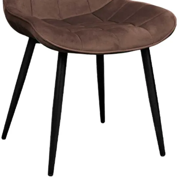 Scaun de bucătărie DecoPrim Hans Stofă/ Brown Black photo 3 Scaun de bucătărie DecoPrim Hans Stofă/ Brown Black photo 3