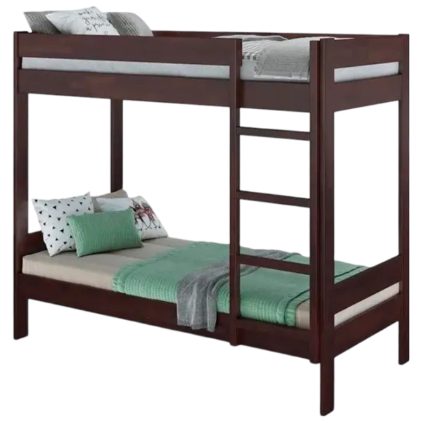 Кровать KLEN Double 90 x 200 см / Дерево / Венге photo 1 Кровать KLEN Double 90 x 200 см / Дерево / Венге photo 1